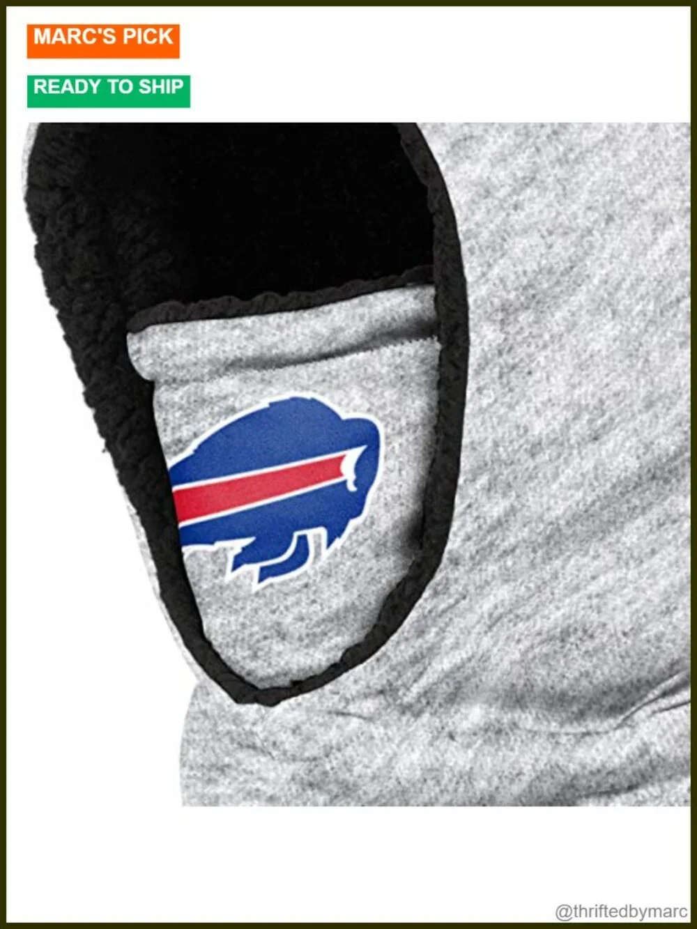 NFL Hooded Gaiter Balaclava Face Cover Neck Scarf Winter
